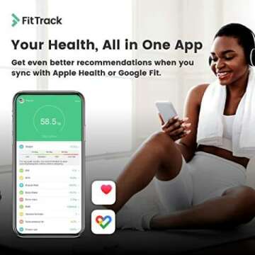FitTrack Dara Smart BMI Digital Scale for Accurate Monitoring