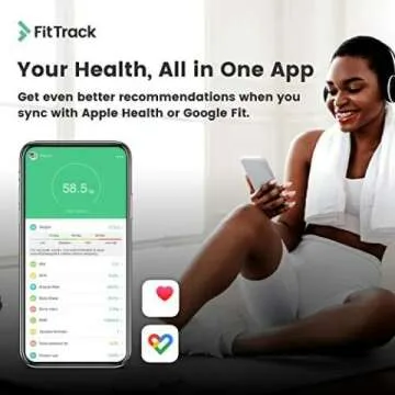 FitTrack Dara Smart BMI Digital Scale for Accurate Monitoring