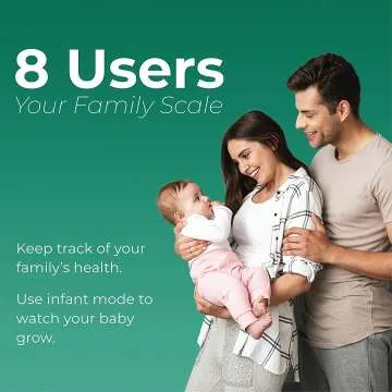 FitTrack Dara Smart BMI Digital Scale for Accurate Monitoring