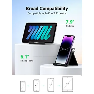 UGREEN Adjustable Cell Phone Stand for Desk Travel