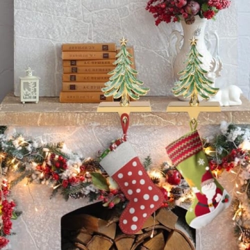 Enhance Your Holiday Decor with JUSTOTRY Christmas Stocking Holders