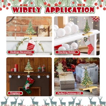 Enhance Your Holiday Decor with JUSTOTRY Christmas Stocking Holders