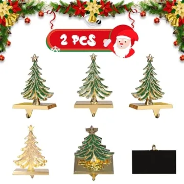 Enhance Your Holiday Decor with JUSTOTRY Christmas Stocking Holders