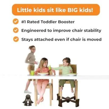 KABOOST Booster Seat for Kitchen Chair - Portable & Adjustable