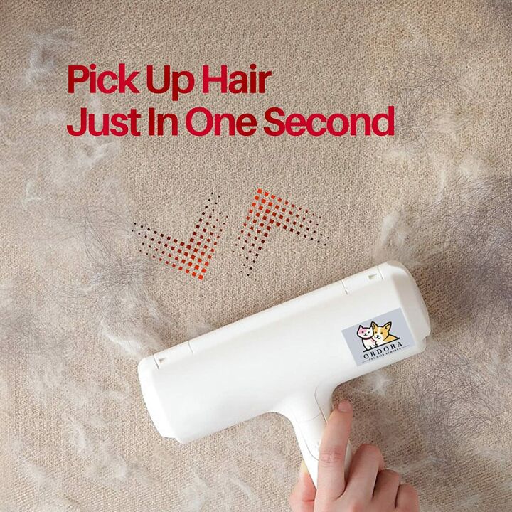 Pet Hair Remover & Lint Rollers for Couch & Carpet