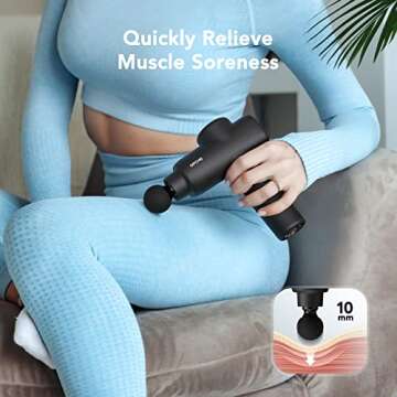 opove M3 Percussion Massage Gun for Pain Relief and Recovery