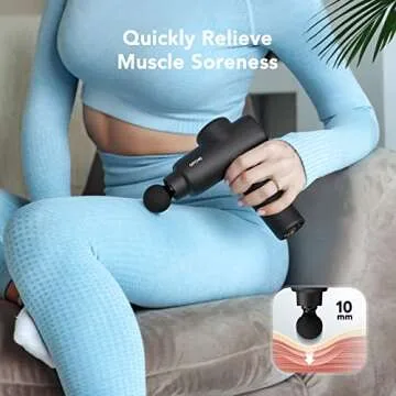 opove M3 Percussion Massage Gun for Pain Relief and Recovery