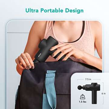 opove M3 Percussion Massage Gun for Pain Relief and Recovery