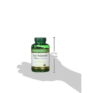 Nature's Bounty Saw Palmetto 450 mg Capsules 250 ea