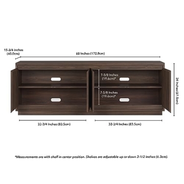 Stylish Henn&Hart Presque TV Stand for Modern Living