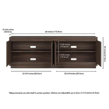 Stylish Henn&Hart Presque TV Stand for Modern Living