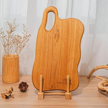 Handcrafted Teak Wood Cutting Board - Durable & Eco-Friendly
