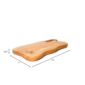 Handcrafted Teak Wood Cutting Board - Durable & Eco-Friendly