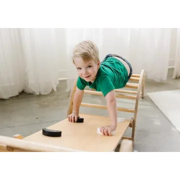 Beright 4 in 1 Pikler Triangle Gym for Safe Play