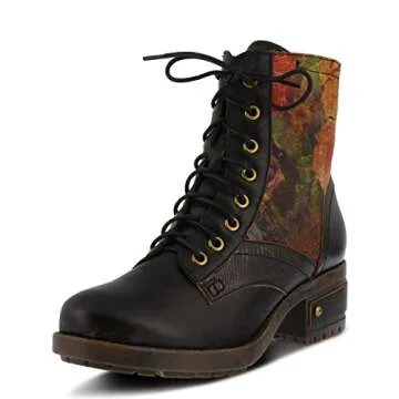 Spring Step Flexus Marty Boots for Women - Ladies Boots with Cozy Flannel Textile Lining - Women's A...
