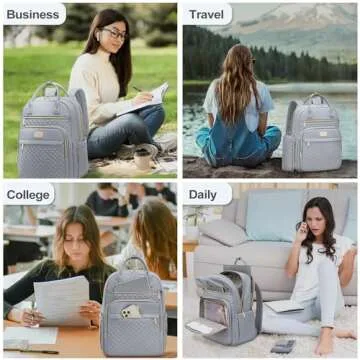 Stylish Tealari Laptop Backpack for Women, Durable & Functional