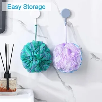 AmazerBath Loofah Sponge Set for Luxurious Showers