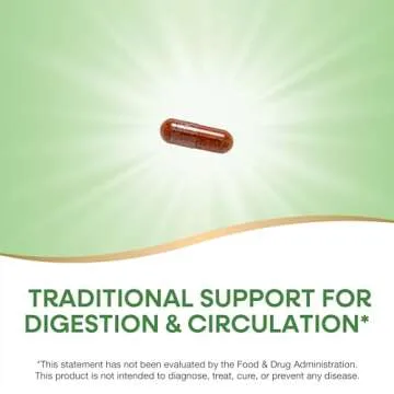 Nature's Way Cayenne Pepper, Traditional Digestion and Circulation Support*, Naturally-occurring Capsaicin, Non-GMO Project Verified, Gluten Free, 180 Vegetarian Capsules (Packaging May Vary)