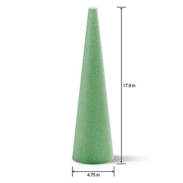 FloraCraft FloraFōM Cone - Eco-Friendly Crafting Supply
