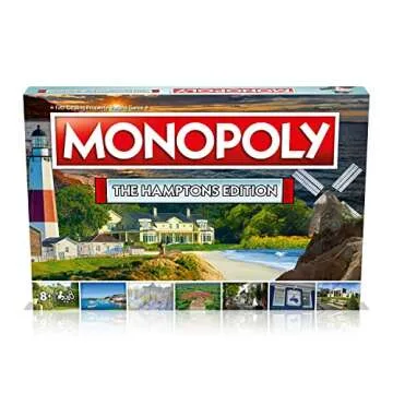 Monopoly Board Game The Hamptons Edition for All Ages