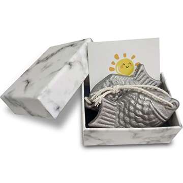 Iron Fish 2 Pack, Add Natural Sources of Iron to Food and Water, Effective and Safe Cooking Tool, Reduce the Risk of Deficiency for Vegans, Athletes, Pregnant Women