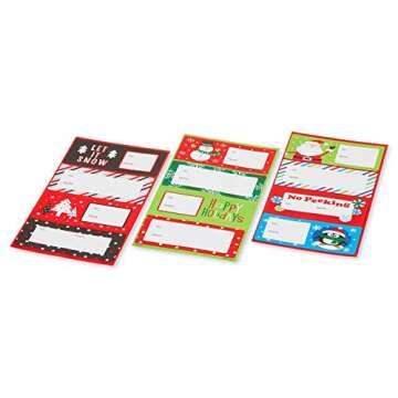 Ultimate 9-Roll Christmas Wrapping Paper Set with Tags