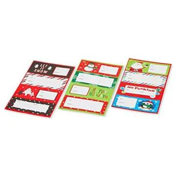 Ultimate 9-Roll Christmas Wrapping Paper Set with Tags