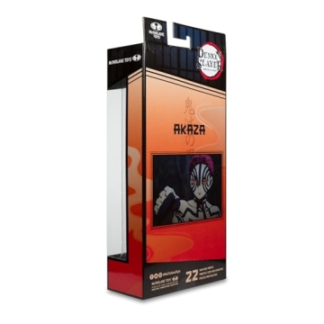 Demon Slayer Akaza 7in Action Figure by McFarlane Toys