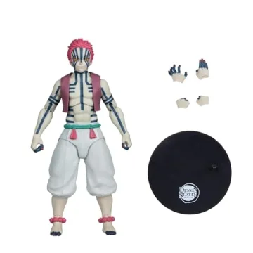 Demon Slayer Akaza 7in Action Figure by McFarlane Toys