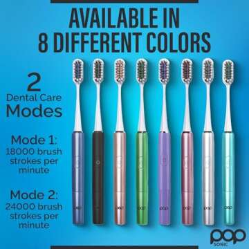 Pop Sonic Go Plus Travel Toothbrush in Rose Gold
