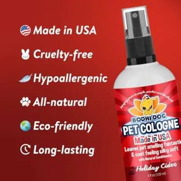 Bodhi Dog Cologne: Natural Holiday Cider Dog Perfume