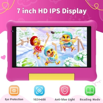 ApoloSign Kids Tablet 7-inch Android 13 - Fun for Kids