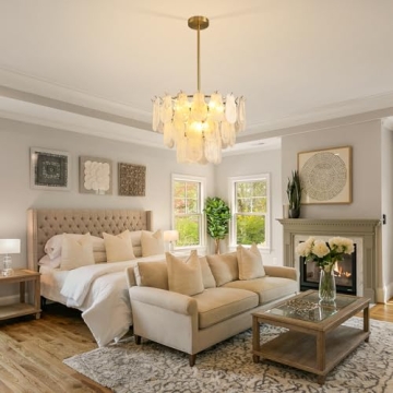 Stunning KELUOLY Gold Chandelier for Modern Homes