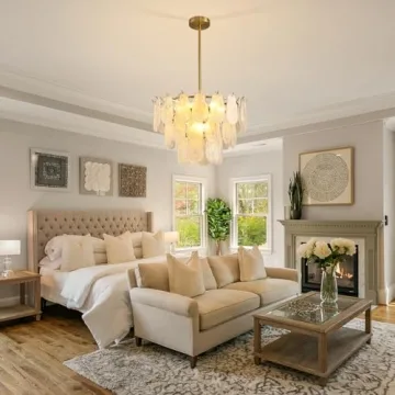 Stunning KELUOLY Gold Chandelier for Modern Homes