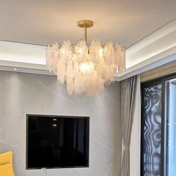 Stunning KELUOLY Gold Chandelier for Modern Homes