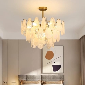 Stunning KELUOLY Gold Chandelier for Modern Homes
