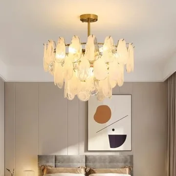 Stunning KELUOLY Gold Chandelier for Modern Homes