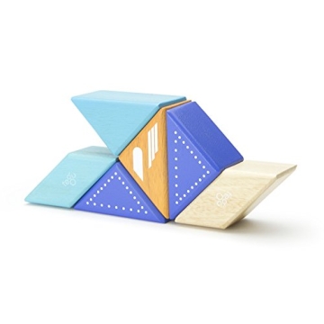 Tegu 6 Piece Travel Pal Magnetic Block Set for Kids