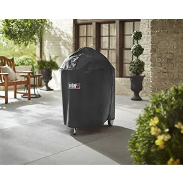Weber Cover for 26 Inch Charcoal Grills - Black