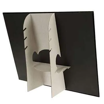 Foraineam 3 Pack Black Velvet Jewelry Display with 17 Hooks Necklace Tray Organizer Pad Bracelets Pendants Chains Showcase Stands