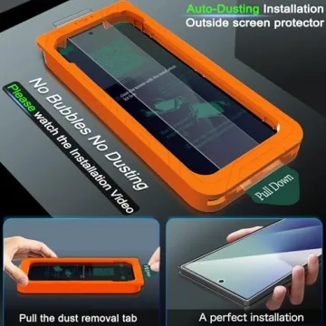 IMBZBK Privacy Screen Protector Bundle for Galaxy Z Fold 7