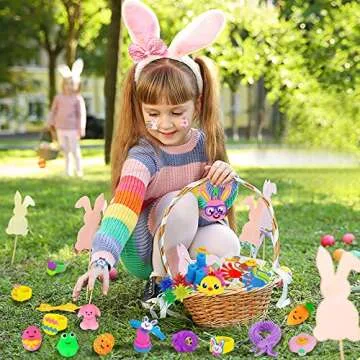 96 Pcs Assorted Easter Toys for Kids Party Favors