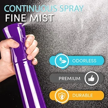 Hula Home Continuous Spray Bottle for Hair and More