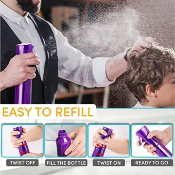 Hula Home Continuous Spray Bottle for Hair and More