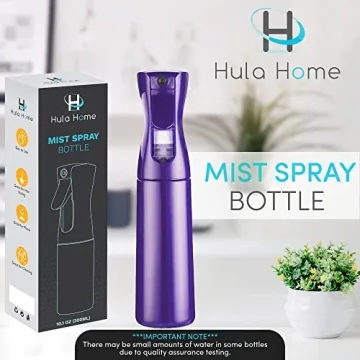 Hula Home Continuous Spray Bottle for Hair and More