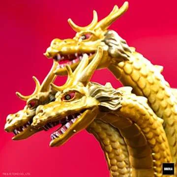Super7 Toho Godzilla King Ghidorah - 3.75" Toho Godzilla Action Figure Classic Movie Collectibles and Retro Toys