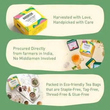 Multi-Flavor Handpick Tea Bags Sampler Gift Box for All Occasions