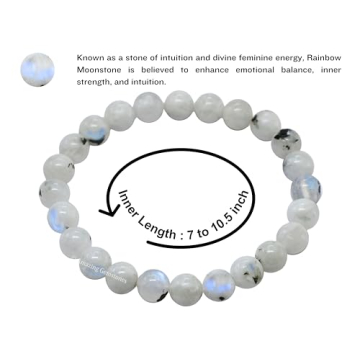 Rainbow Moonstone Bracelet - Stylish Healing Gift for All