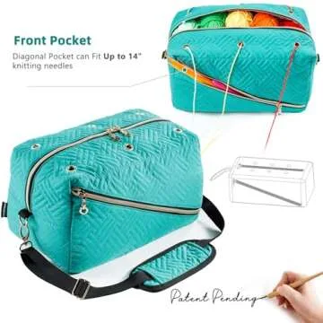 Stylish MYBAZING Crochet Bag Organizer for Every Crafters