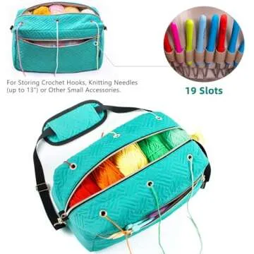 Stylish MYBAZING Crochet Bag Organizer for Every Crafters